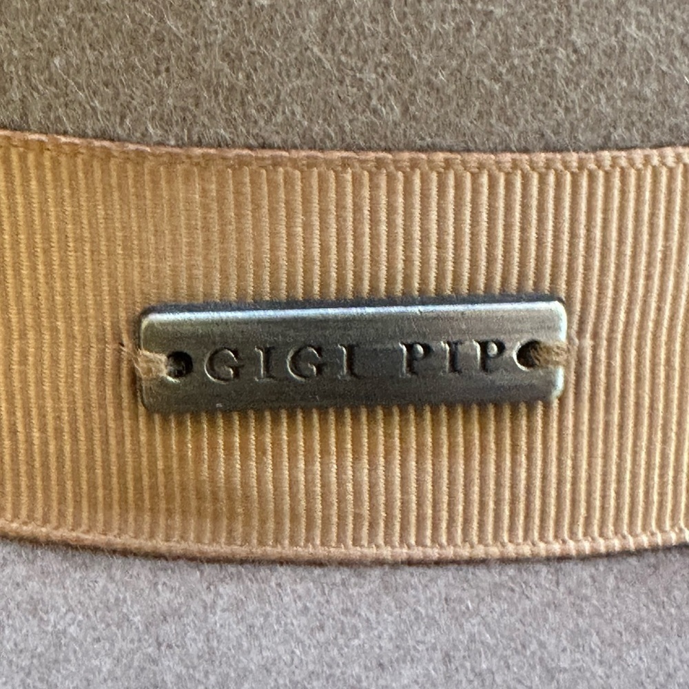 Gigi Pip “Monroe Rancher Fedora” Wool Hat In Brown Size S/M Excellent Condition! - Picture 12 of 15